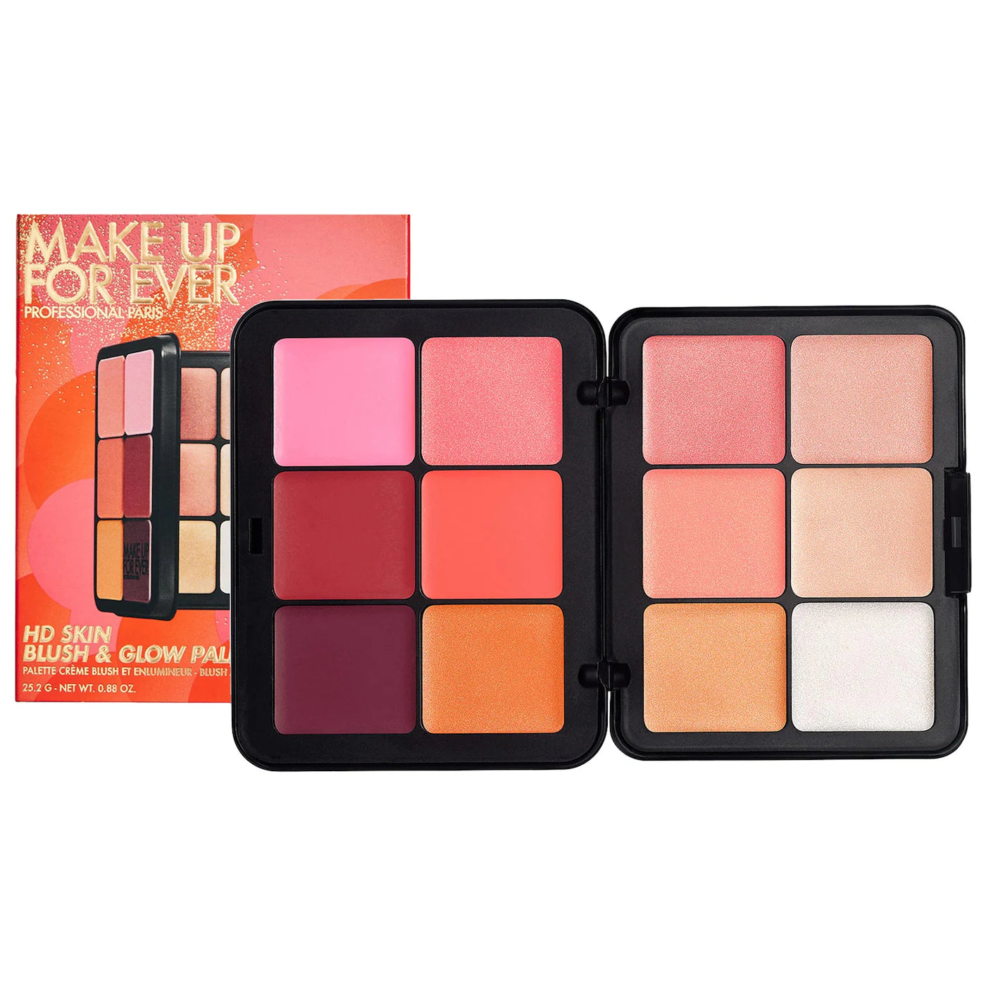 HD Skin Blush & Glow Longwear Cream Face Palette - MAKE UP FOR EVER