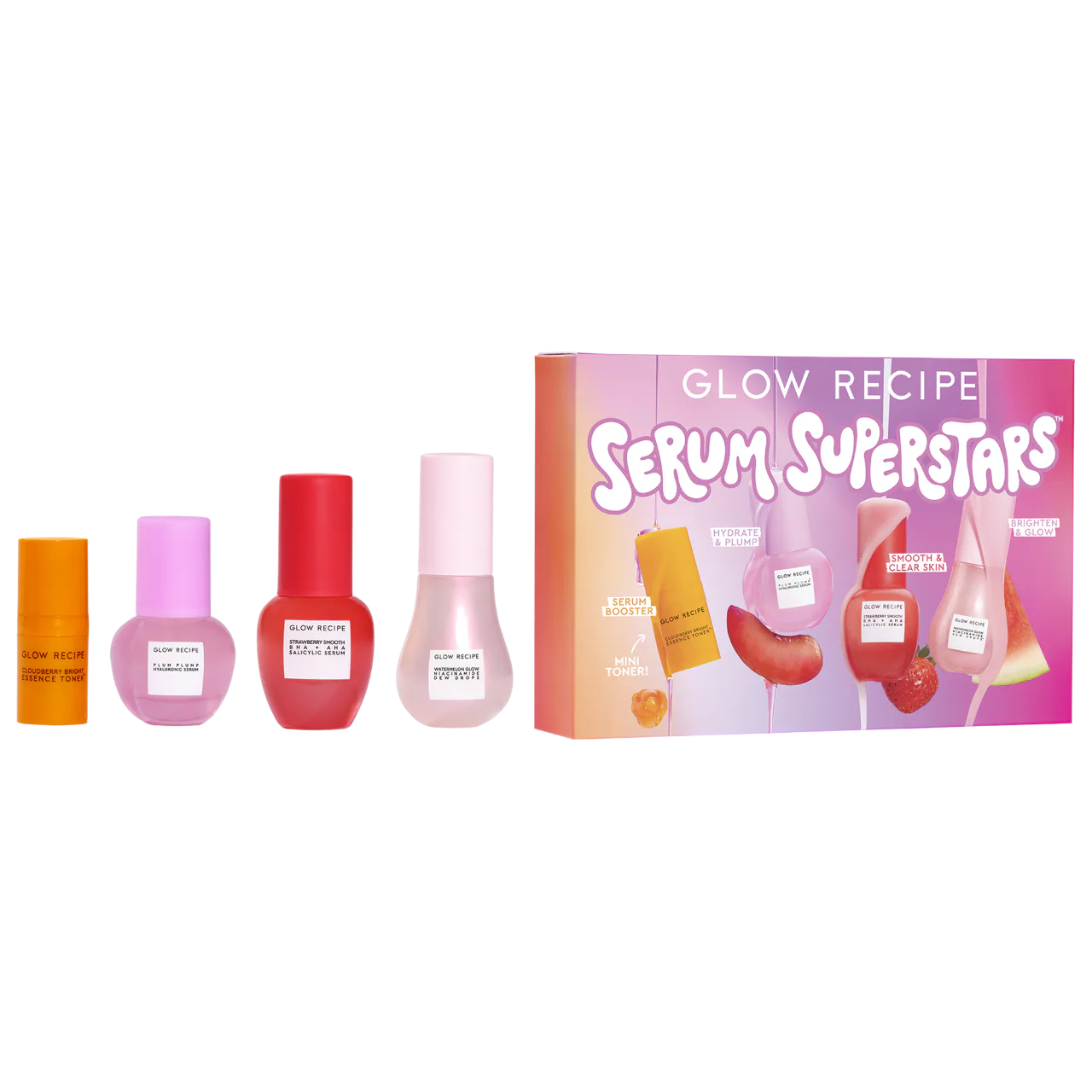 Serum Superstars Minis Kit - GLOW RECIPE.