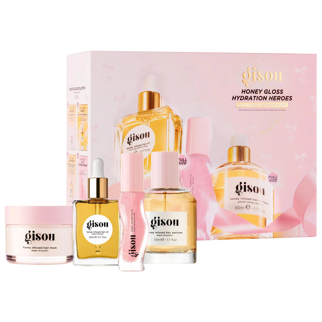 Honey Gloss Hydration Heroes Hair Value Set - Gisou