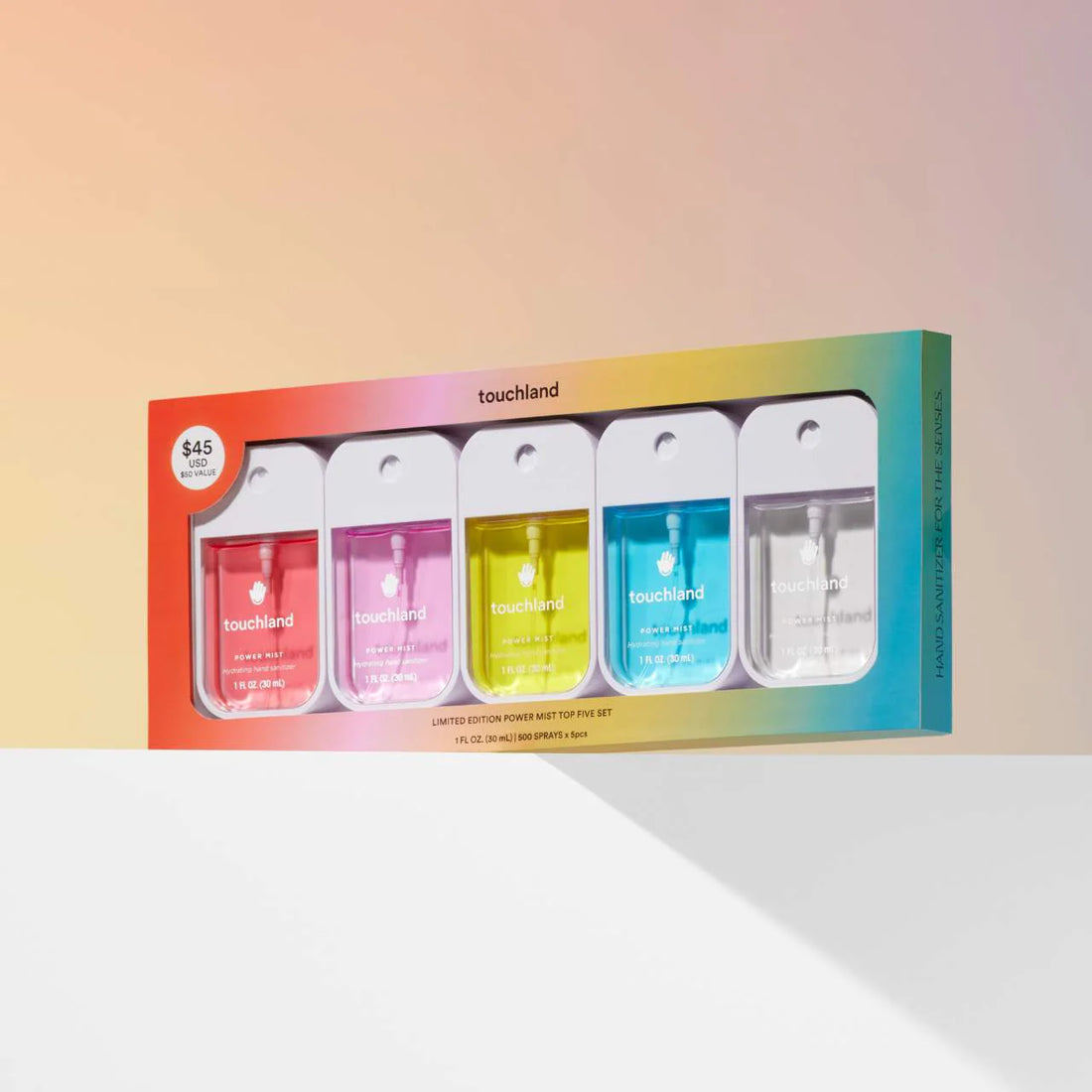 Limited Edition Power Mist Top Five Value Set - Touchland PREVENTA.