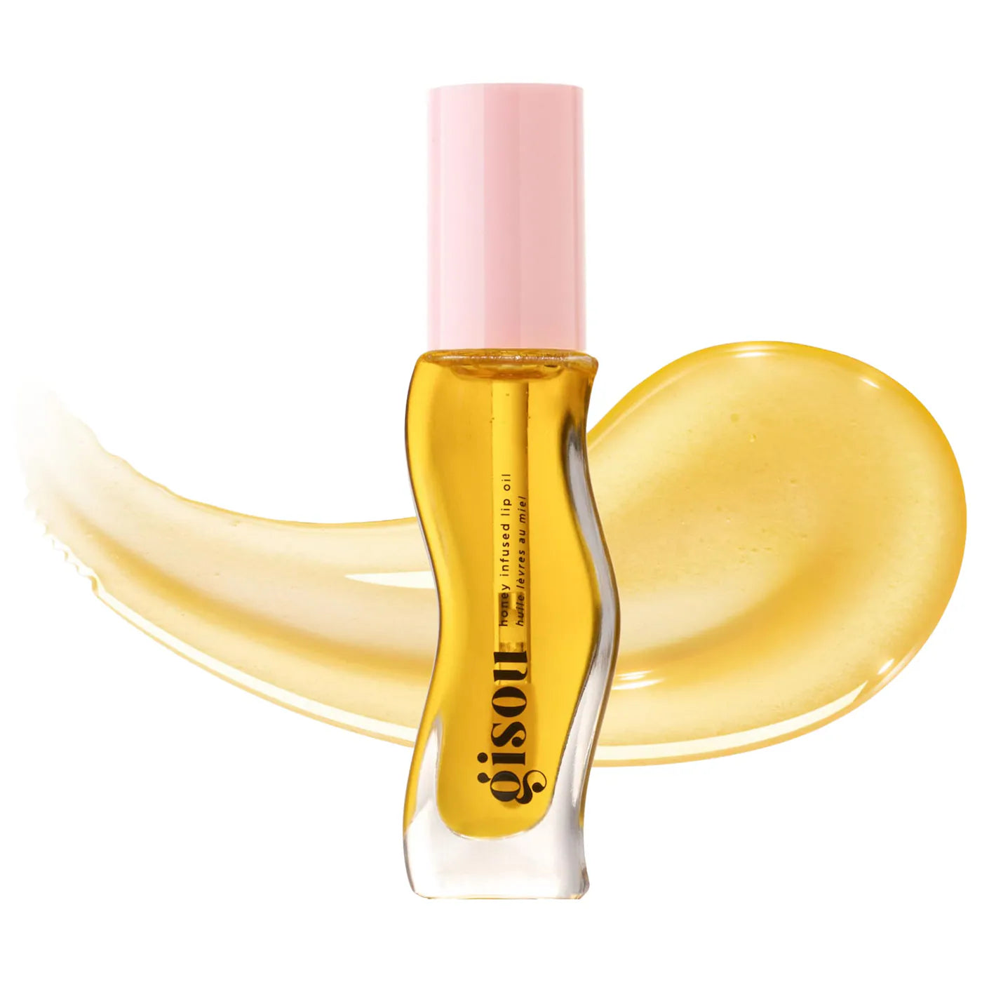 Honey Infused Hydrating Lip Oil / Honey Gold -  Gisou.