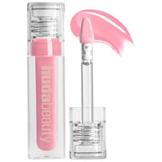 Faux Filler Shiny Non-Sticky Lip Gloss / UUU Baby  - HUDA BEAUTY.