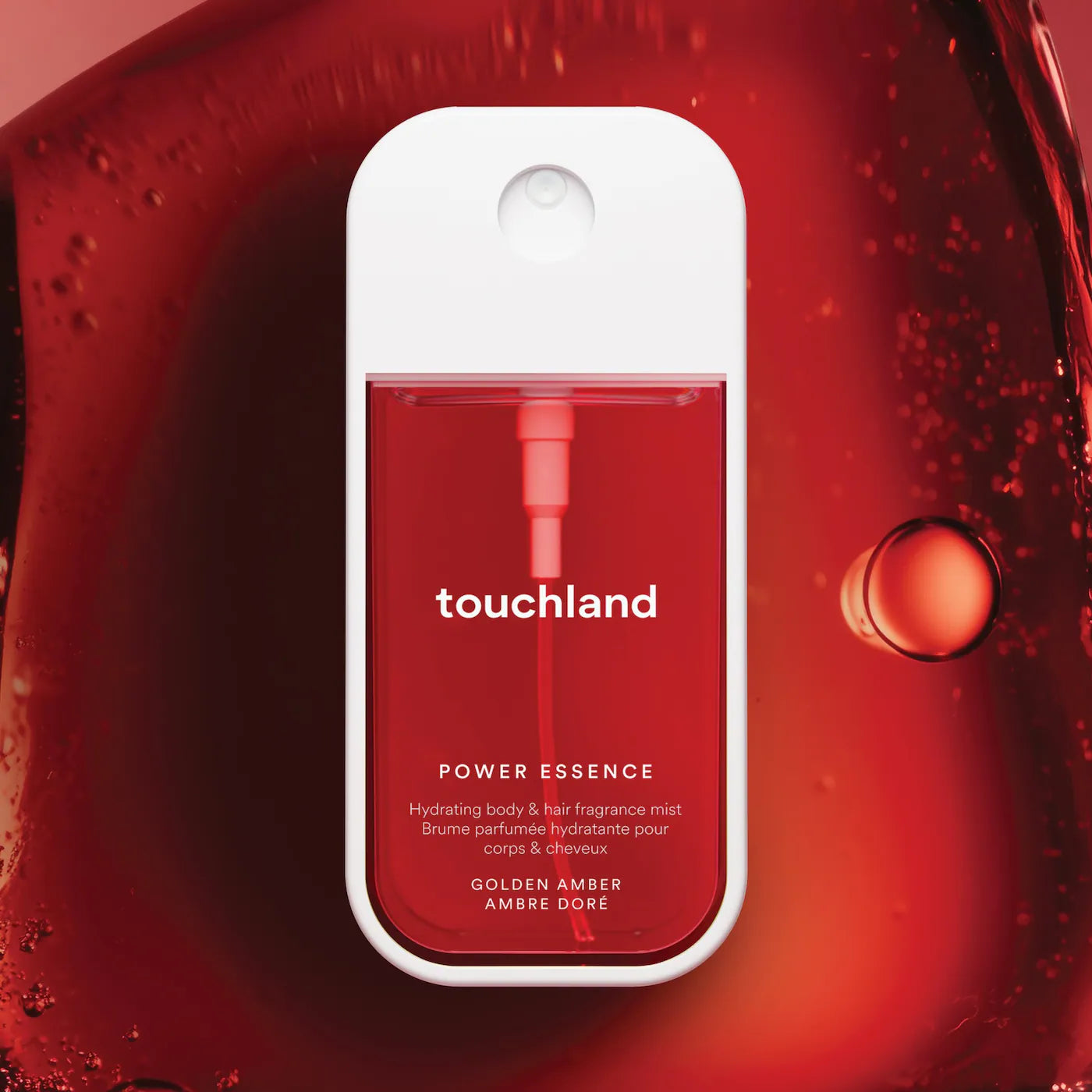 Golden Amber Power Essence Body & Hair Fragrance Mist - Touchland    PREVENTA