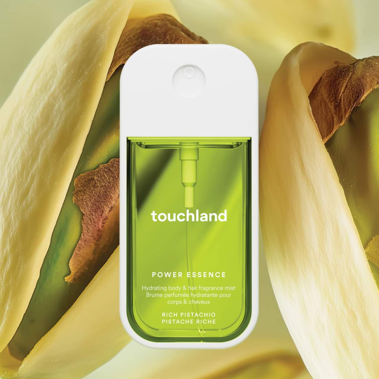 Rich Pistachio Power Essence Body & Hair Fragrance Mist - Touchland    PREVENTA