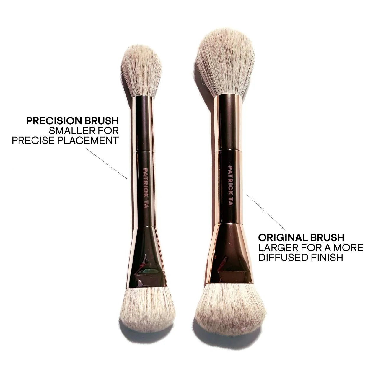 Dual Ended Precision Blush Brush - PATRICK TA
