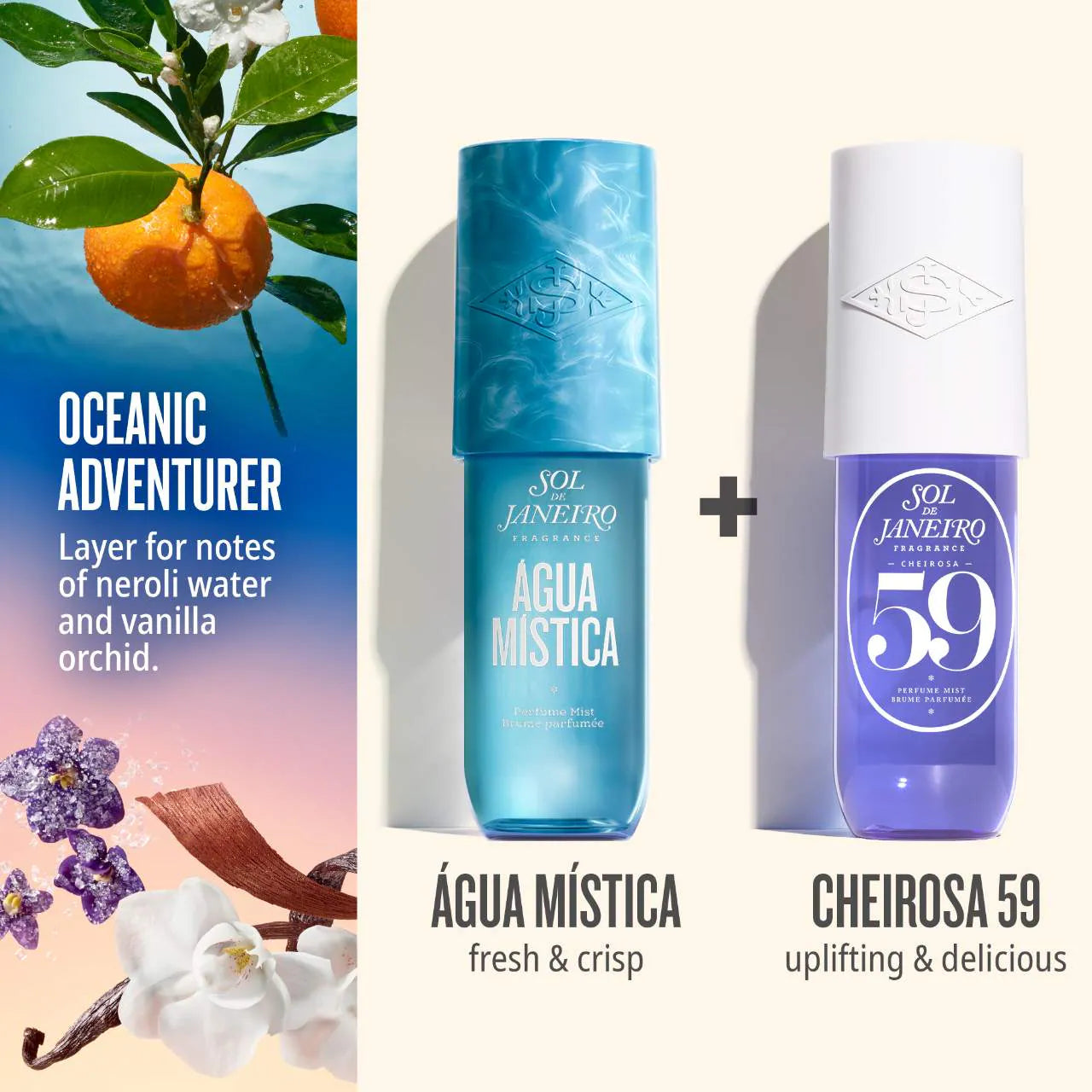 Água Mística Hair and Body Fragrance Mist 90ML - Sol de Janeiro.