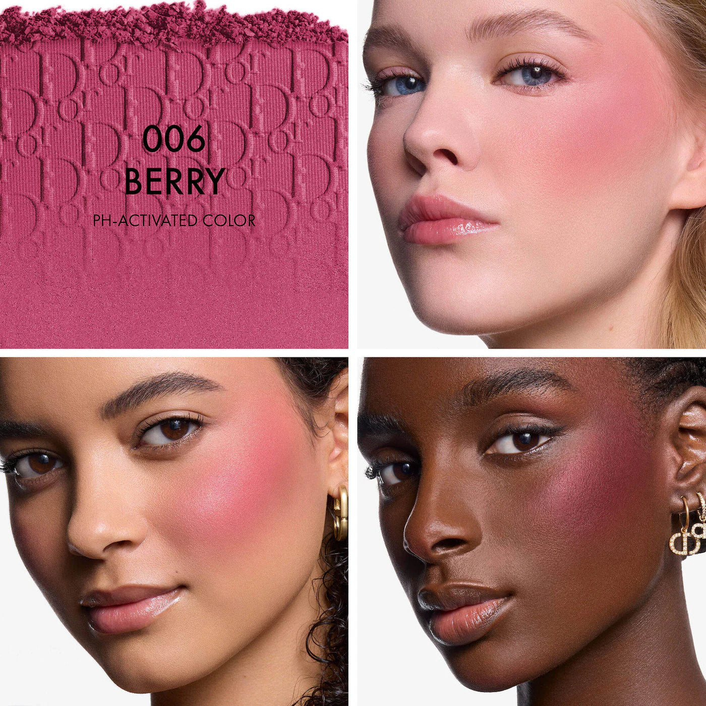 Rosy Glow Powder Blush / 006 Berry  - Dior.