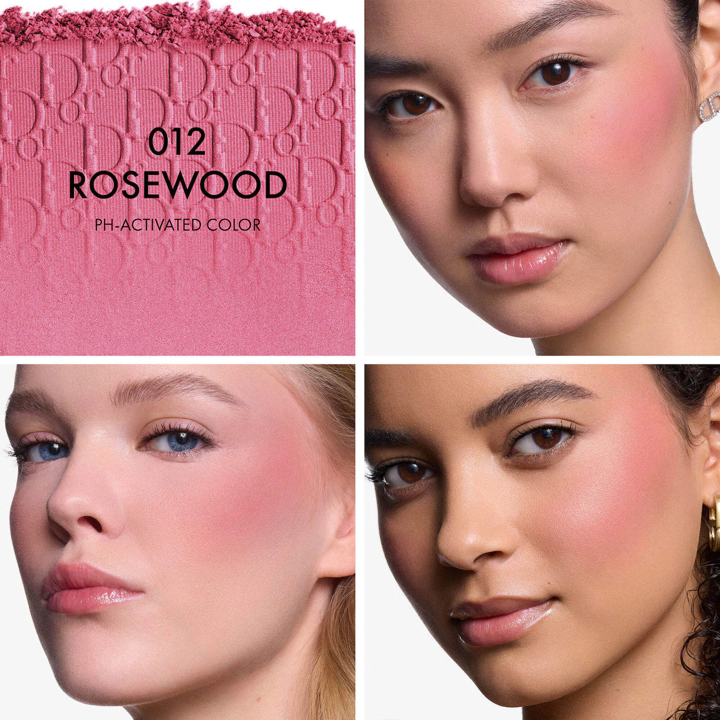 Rosy Glow Powder Blush / 012 Rosewood  - Dior.