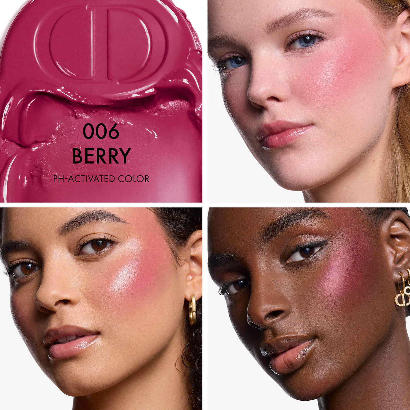 Rosy Glow Blush Stick / 006 Berry - Dior.
