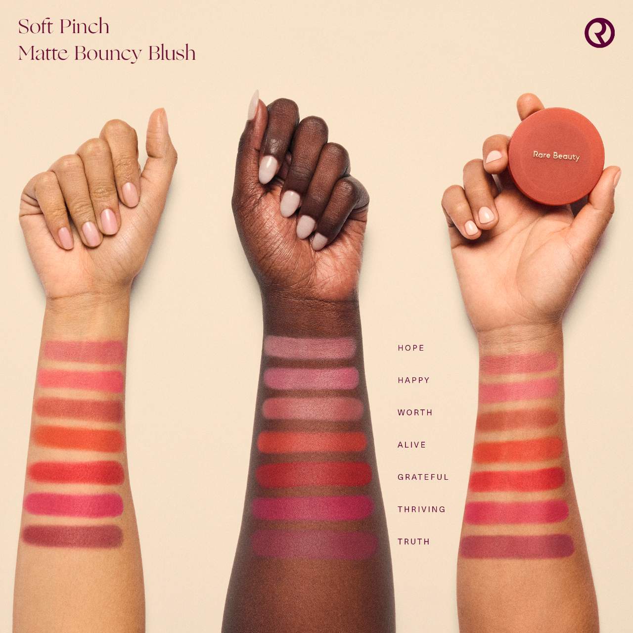 Soft Pinch Matte Bouncy Blush/ Hope - Rare Beauty by Selena Gomez.