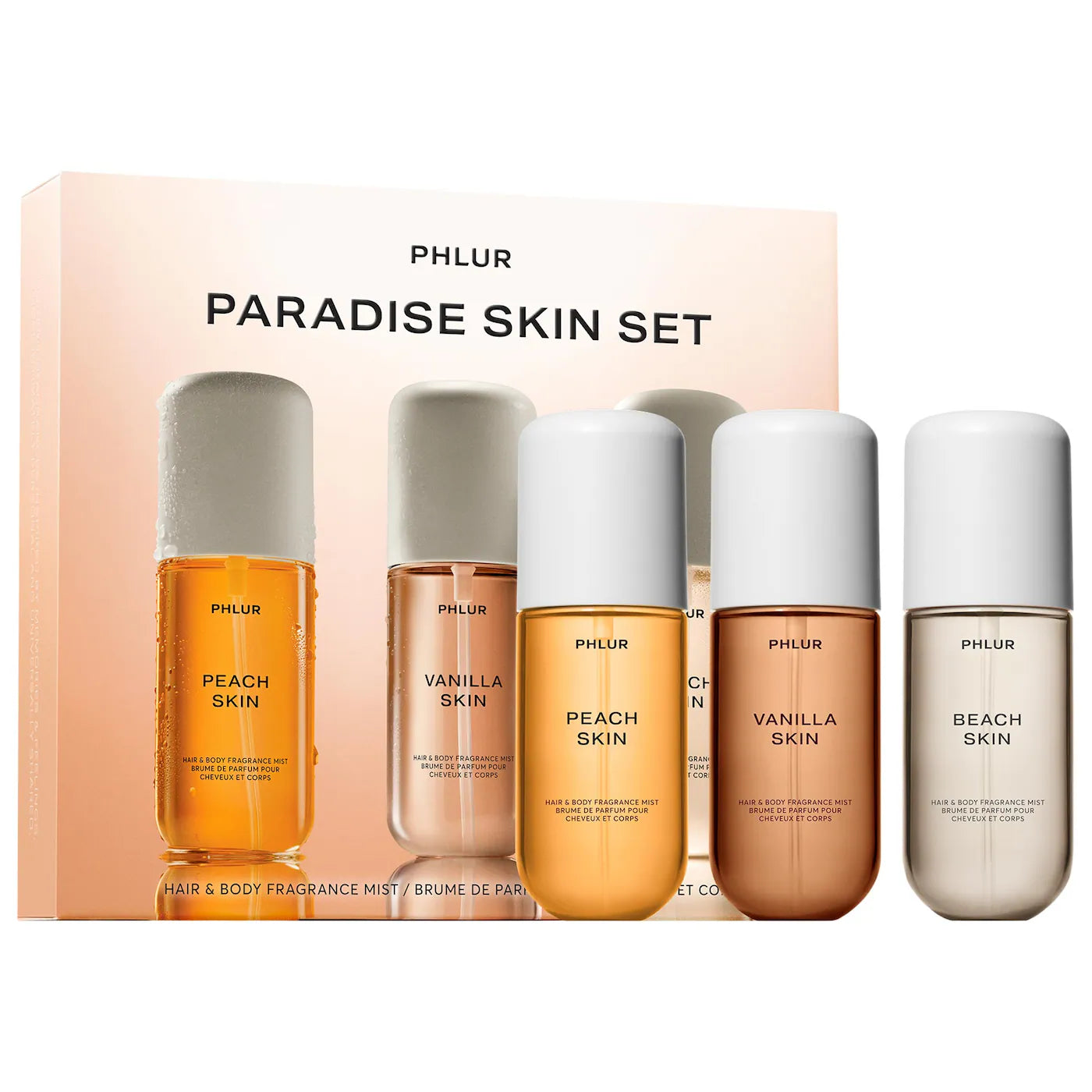 Paradise Skin Hair and Body Fragrance Mist Set - PHLUR PREVENTA