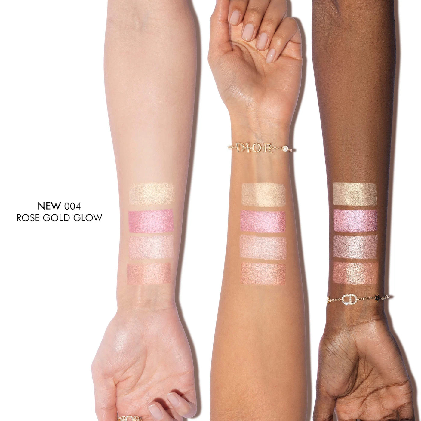 Backstage Glow Maximizer Face Palette / 004 Rose Gold Glow - Dior.