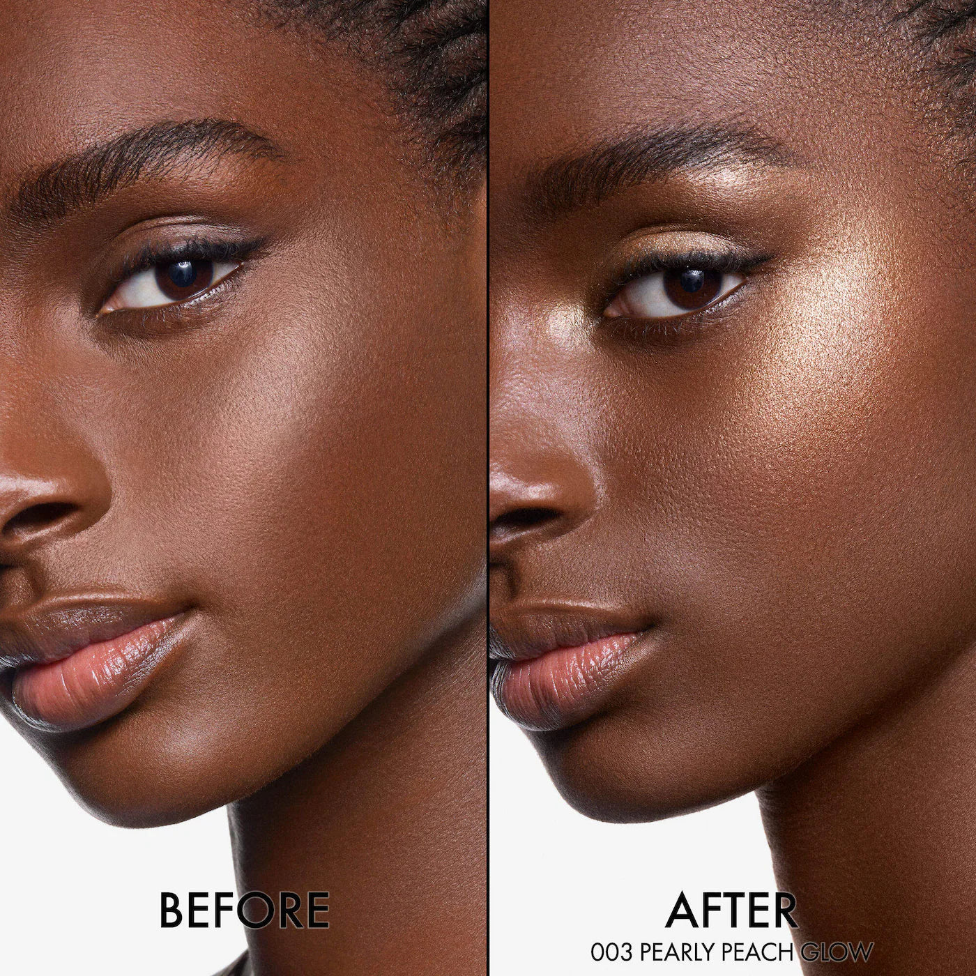 Backstage Glow Maximizer Face Palette / 003 Pearly Peach Glow - Dior.