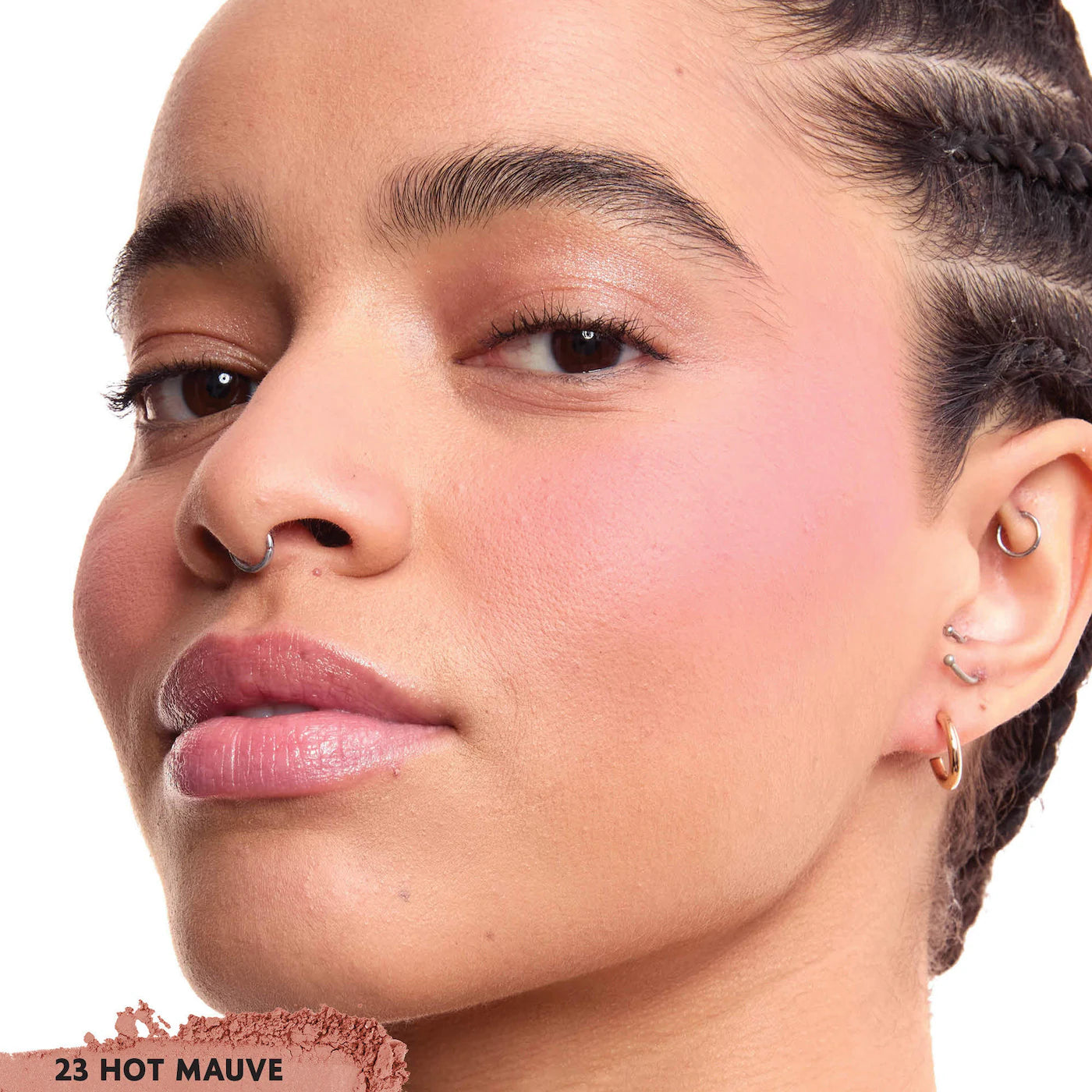 Make Me Blush 24H Buildable Powder Blush/ 23 Hot Mauve  -Yves Saint Laurent.
