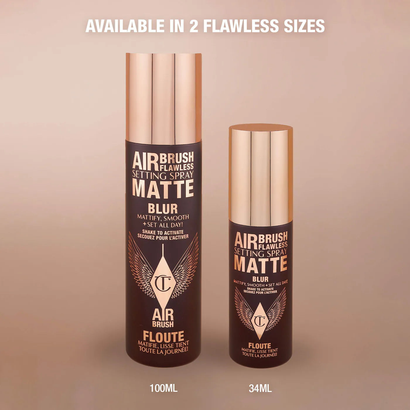 Airbrush Flawless Matte Blurring & Waterproof Setting Spray 100ml - Charlotte Tilbury.