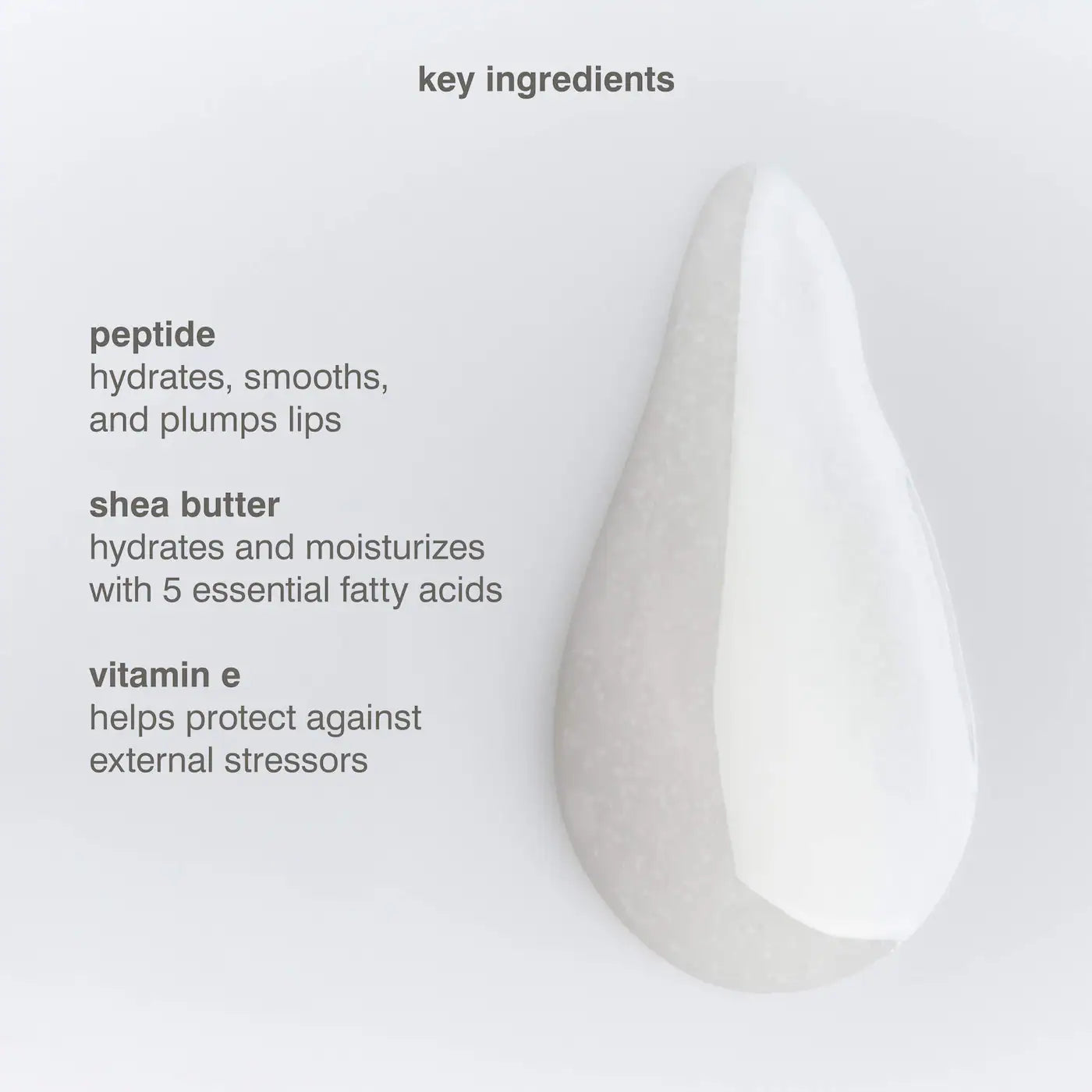 Peptide Lip Treatment Nourishing Glaze / Unscented - Rhode . PREVENTA