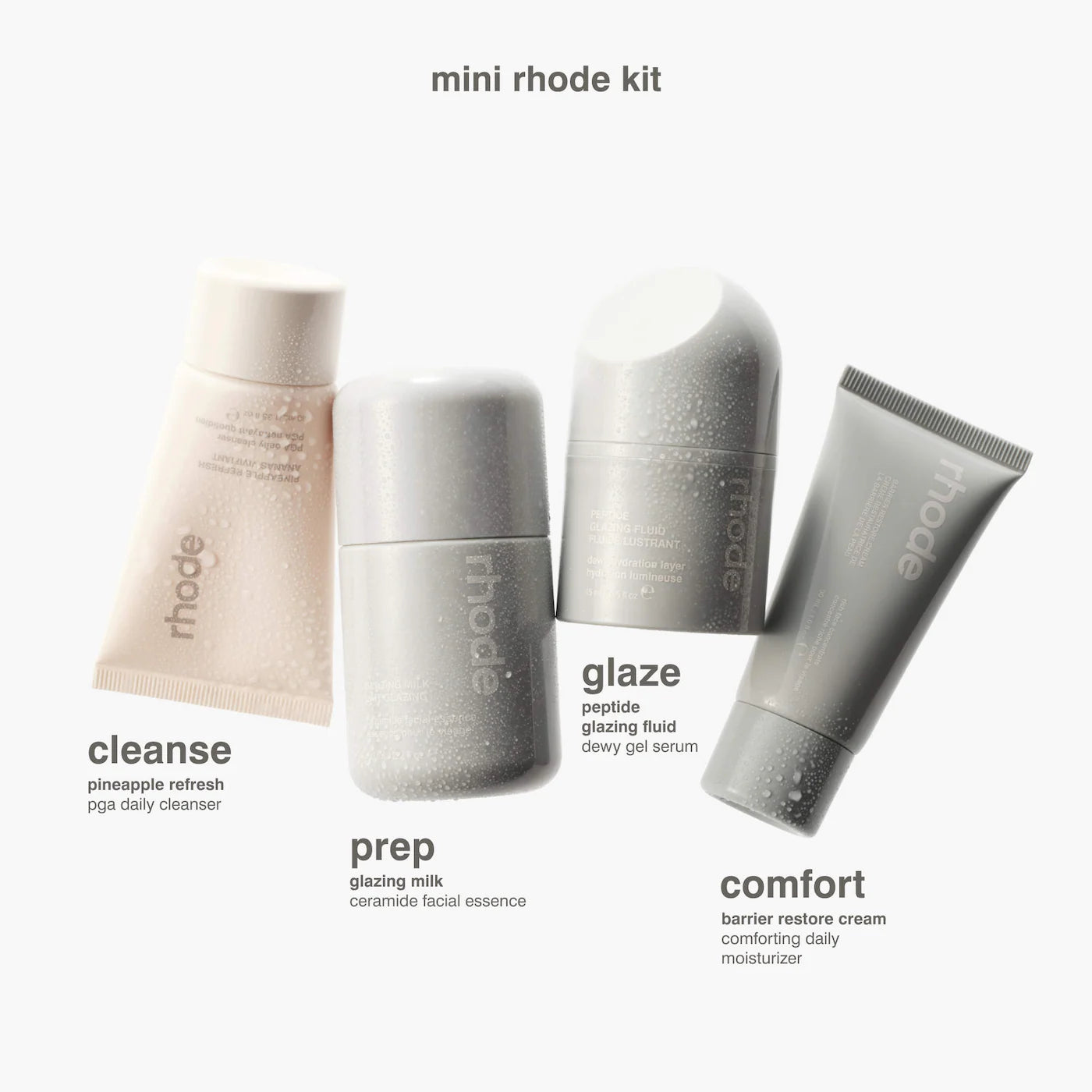 Mini Rhode Kit Glazed Skincare Essentials- rhode
