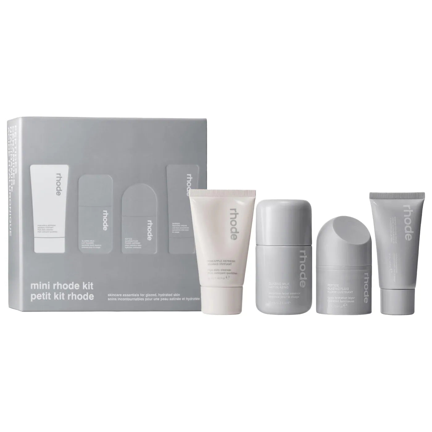 Mini Rhode Kit Glazed Skincare Essentials- rhode