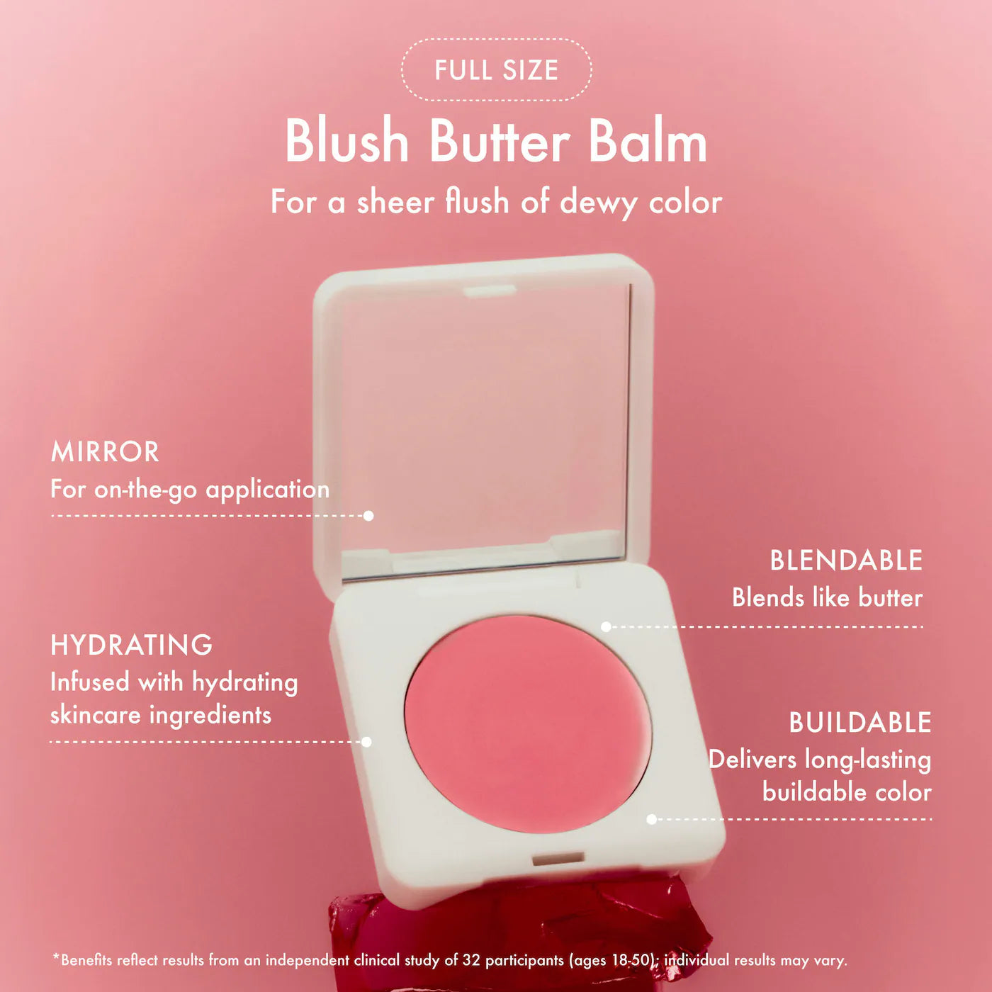 The Dewy Pink Set with mini Lip Butter Balm in Pink Sugar - Summer Fridays .