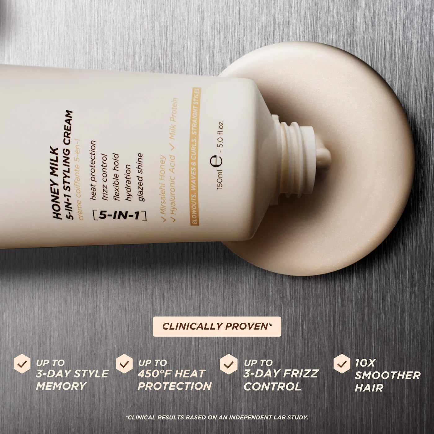 Honey Milk 5-in-1 Styling Cream 150ML - Gisou  PREVENTA.