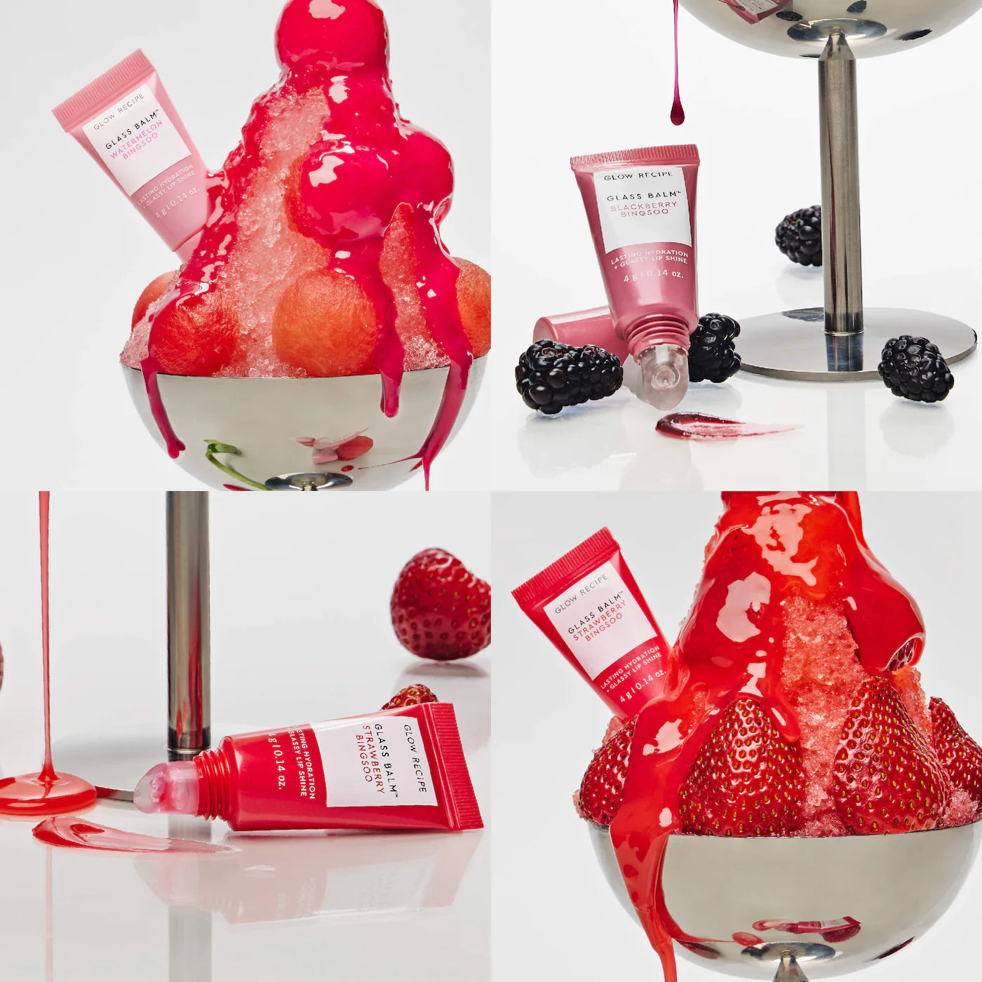 Mini Glass Balm Lip Collection Gift Set - Glow Recipe.