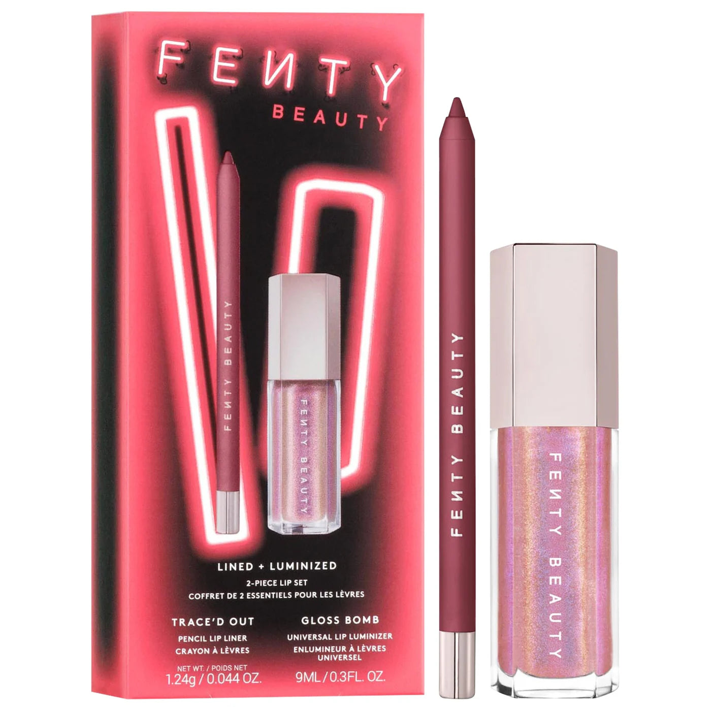 Lined + Luminized 2-Piece Lip Set- Fenty Beauty by Rihanna.