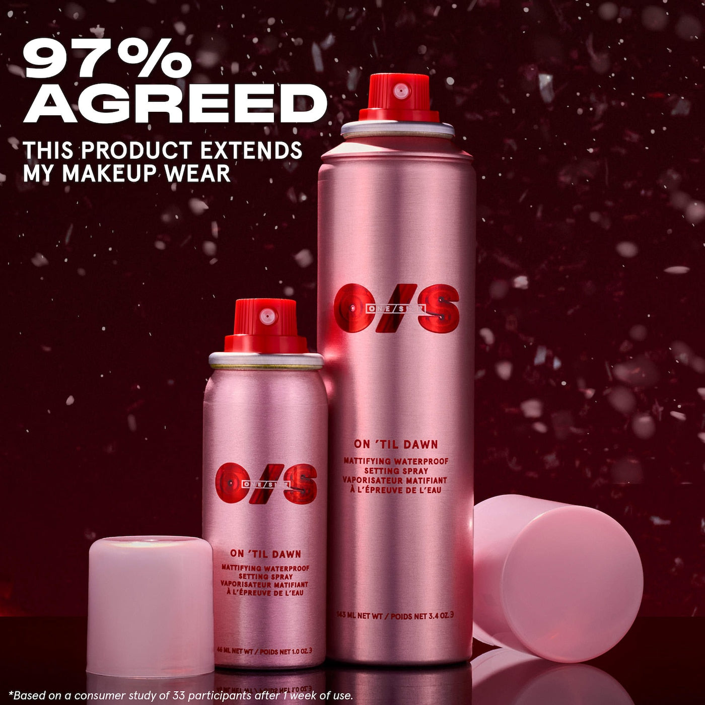 On 'Til Dawn Mattifying Waterproof Setting Spray Big & Bitty Duo - ONE/SIZE by Patrick Starrr.