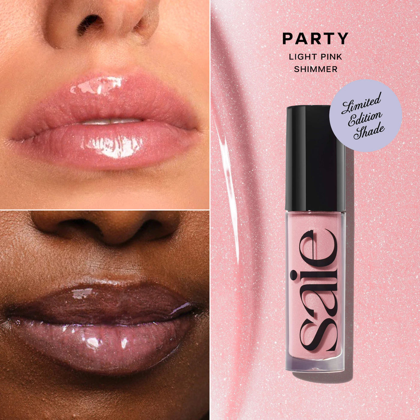 Glossybounce™ Lip Gloss-Oil Duo Gift Set - Saie.