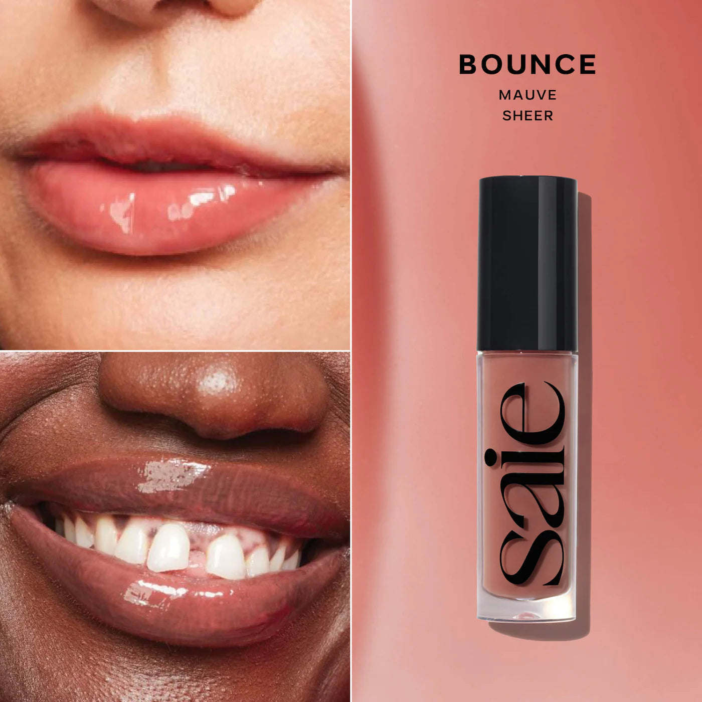 Glossybounce™ Lip Gloss-Oil Duo Gift Set - Saie.