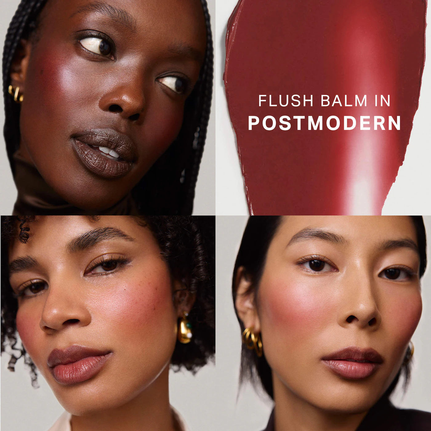 The Mini Flush Blush Balm Trio- MERIT.