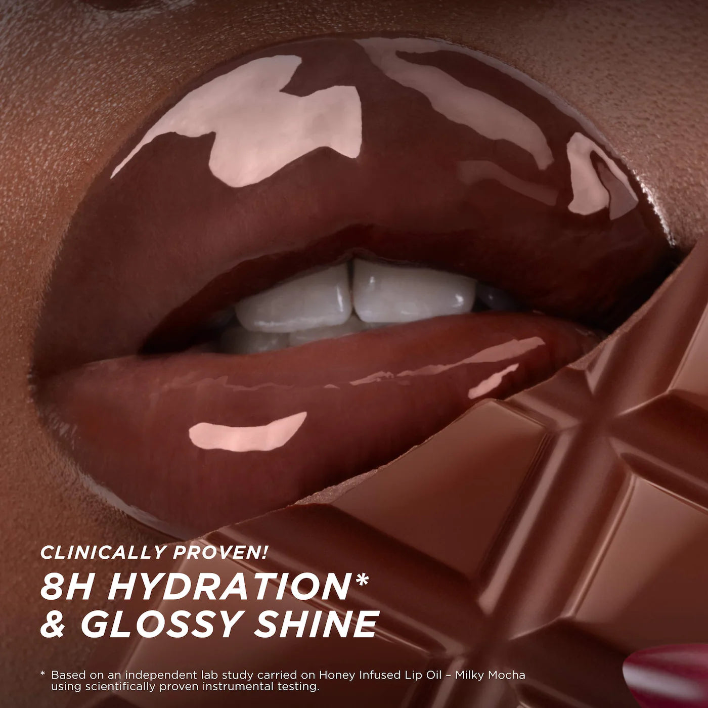 Honey Infused Hydrating Lip Oil / Milky Mocha -  Gisou PREVENTA.