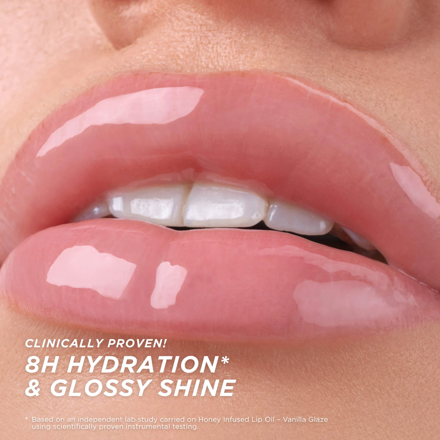 Honey Infused Hydrating Lip Oil / Vanilla Glaze -  Gisou PREVENTA.
