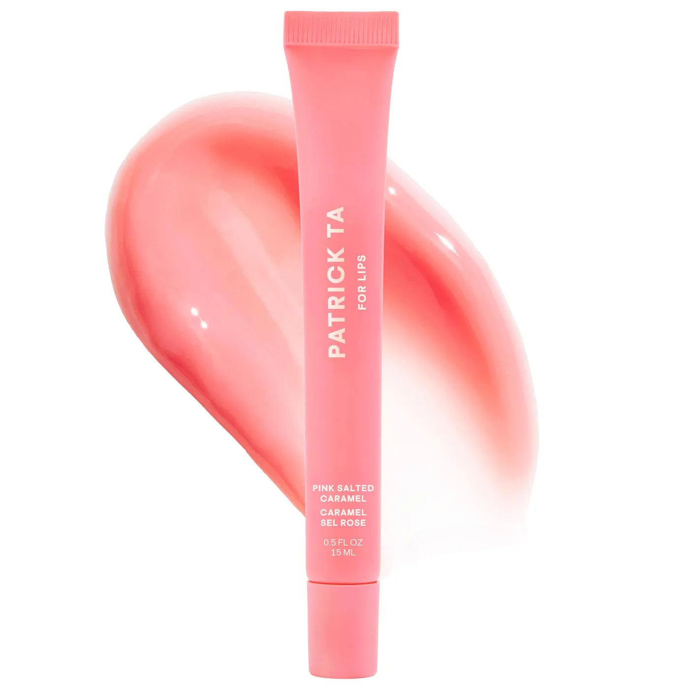 Major Moisture Smoothing and Hydrating Tinted Lip Balm with Vitamin E /Pink Salted Caramel  - PATRICK TA   PREVENTA.