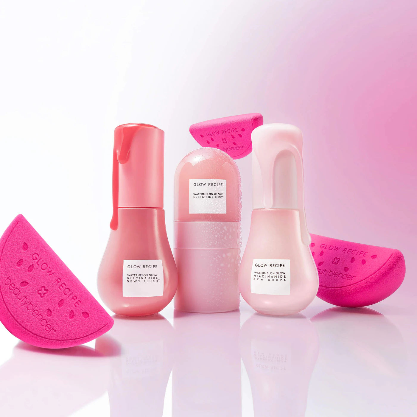 Glow Recipe X Beautyblender Watermelon Glow Bestsellers - Glow Recipe PREVENTA.
