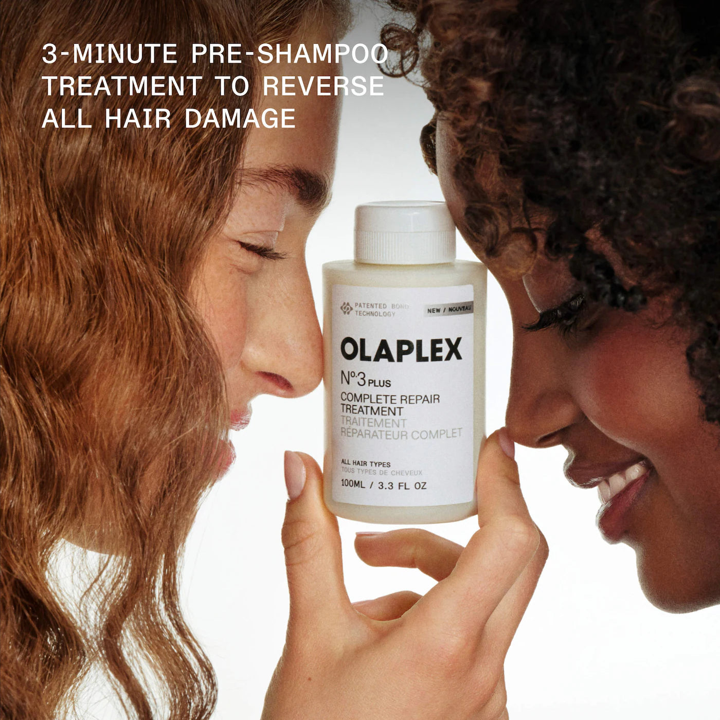 Mini No.3PLUS Bond Repair Treatment and No.7 Hair Oil Set- Olaplex   PREVENTA.