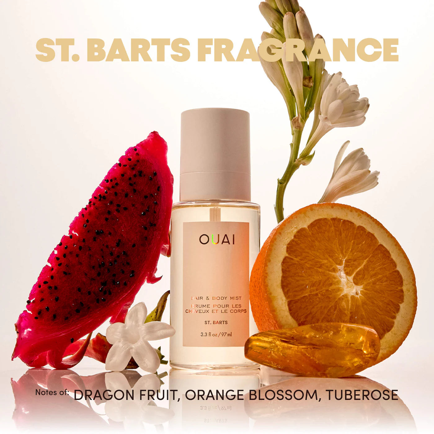 Mini St. Barts, Ibiza, Santorini & Melrose Hair & Body Mist Set - OUAI PREVENTA.