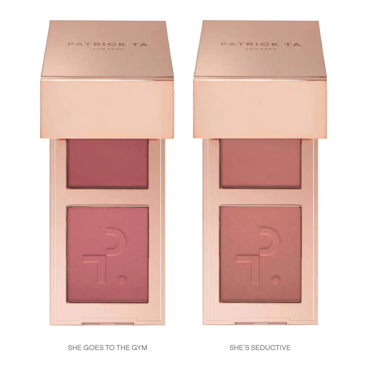 Mini Must-Have Major Headlines Double-Take Crème & Powder Blush Duo Set - PATRICK TA   PREVENTA.