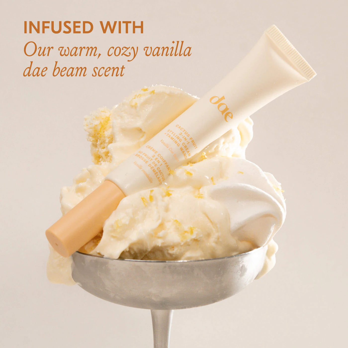Cactus Fruit 3-in-1 Styling Cream with Taming Wand / Vanilla Dae Beam - DAE PREVENTA.