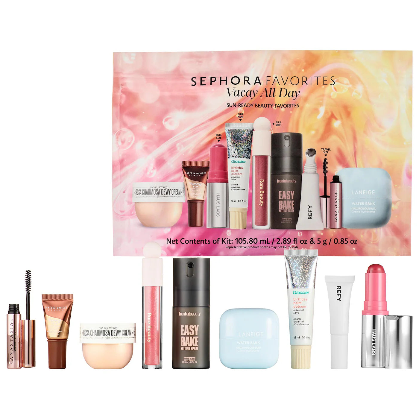 Vacay All Day Makeup and Skincare Value Set - Sephora Favorites  PREVENTA.