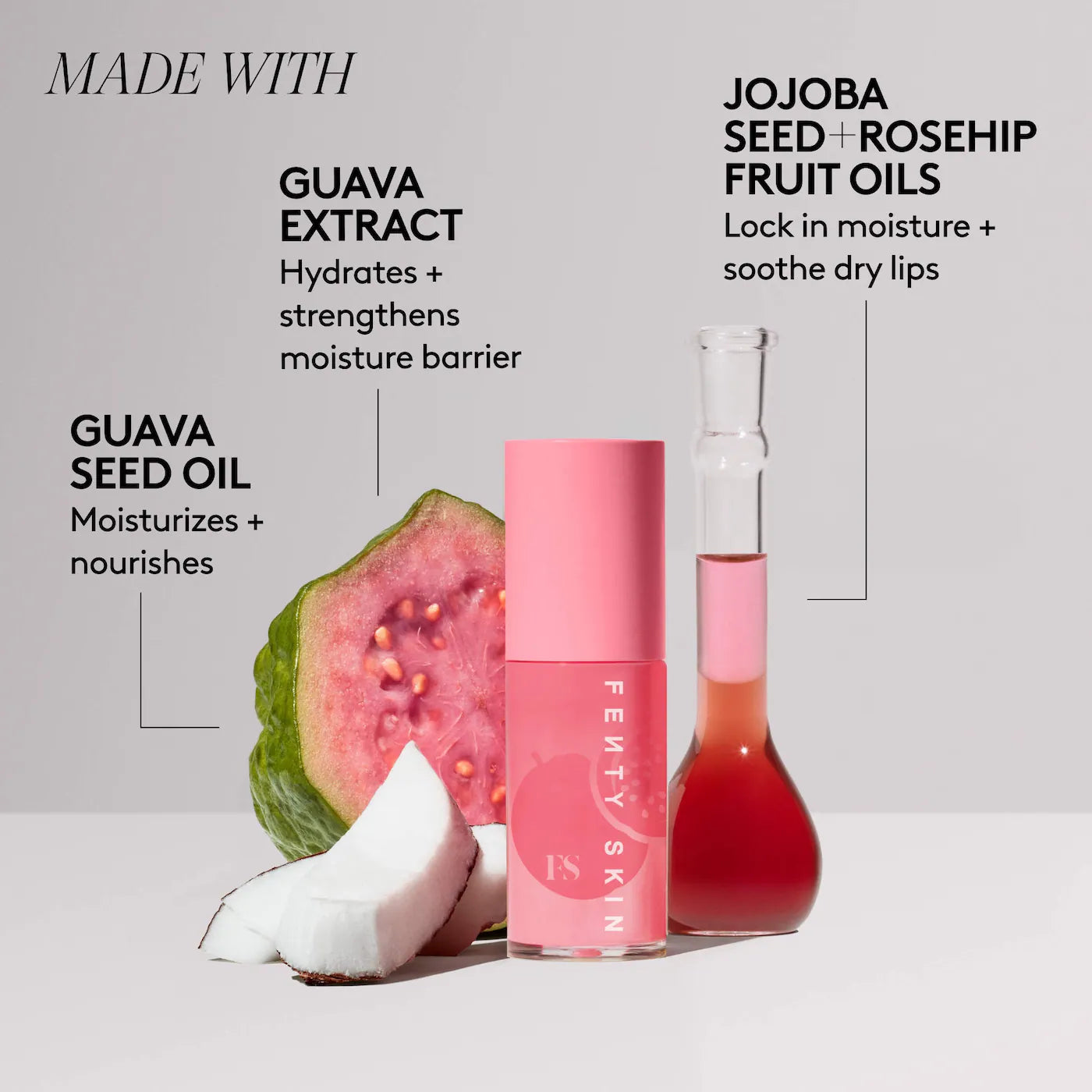 Guava Goodiez - Guava Lip + Mini Butta Drop Set -  Fenty Beauty by Rihanna PREVENTA.