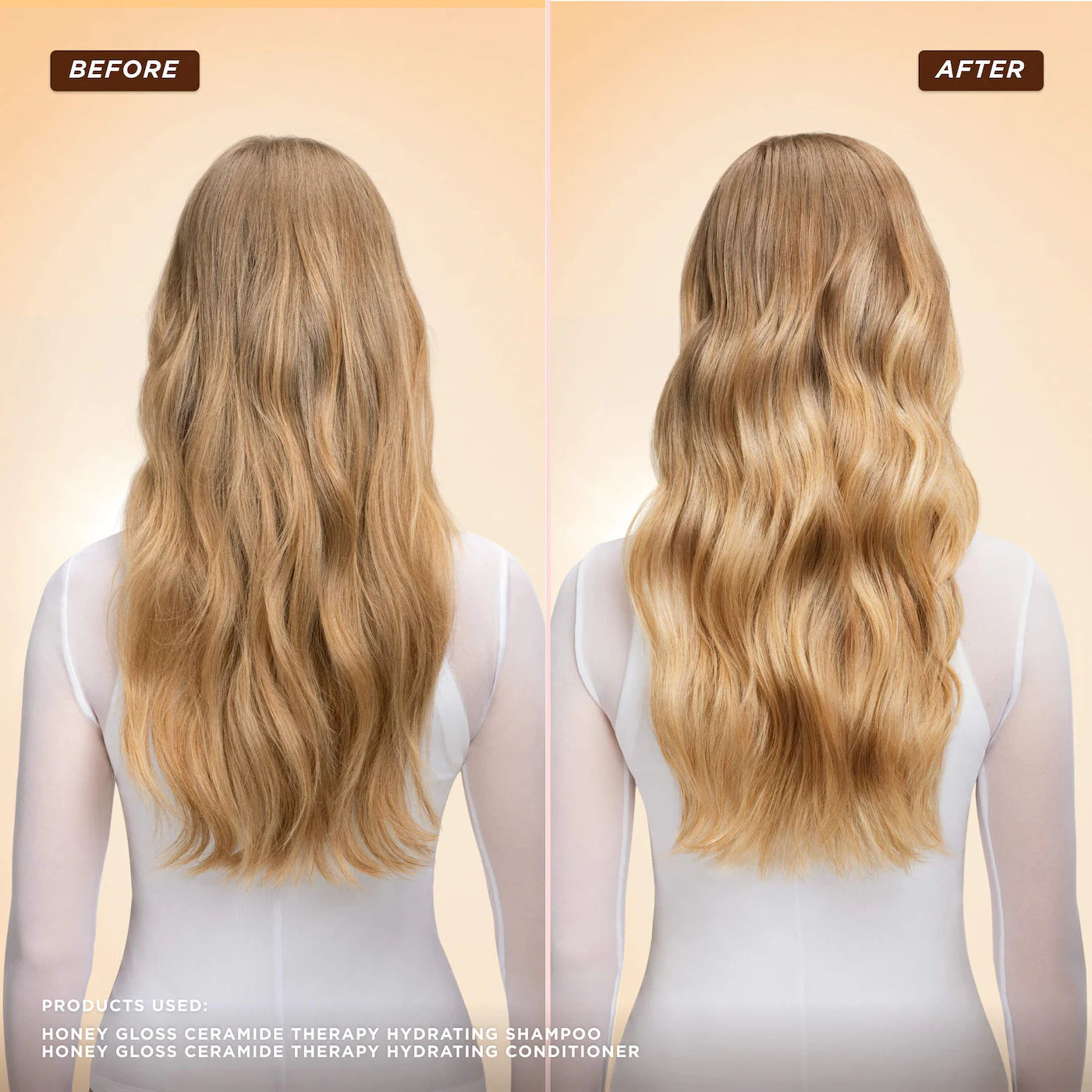 Honey Gloss Ceramide Therapy Hydrating Shampoo & Conditioner Duo - Gisou PREVENTA.