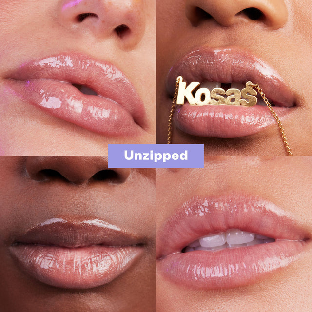 Wet Lip Oil Gloss Juicy Plumping Treatment / Unzipped - KOSAS.