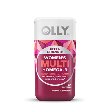 Ultra Strength Women's Multi + Omega-3 Softgels- OLLY.