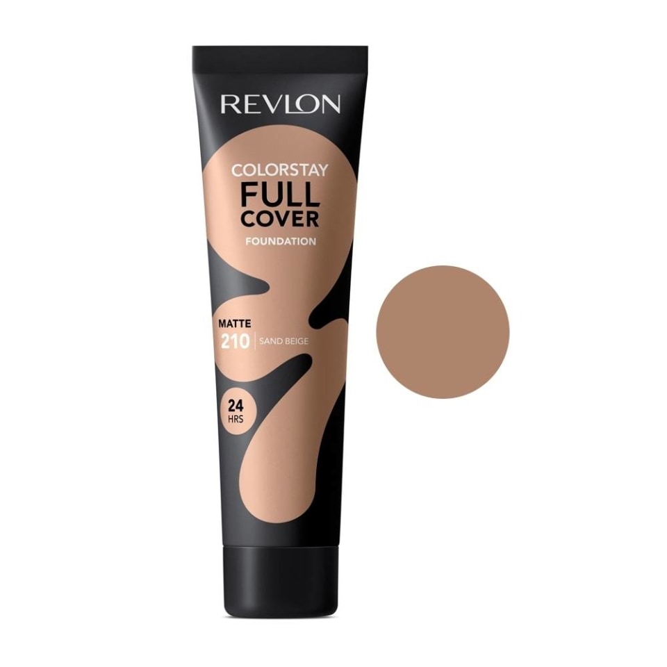 ColorStay Full Cover™ Foundation matte / 210 Sand Beige- Revlon.