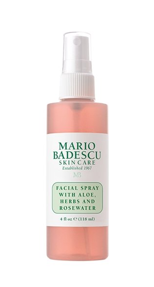 FACIAL SPRAY WITH ALOE, HERBS AND ROSEWATER - 4fl oz