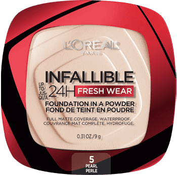 Infallible Up to 24H Fresh Wear Foundation in a Powder / 5 Pearl - L'Oreal Paris.
