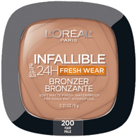 Infallible Up to 24H Fresh Wear Soft Matte Bronzer / 200 Fair  - L'Oreal Paris.