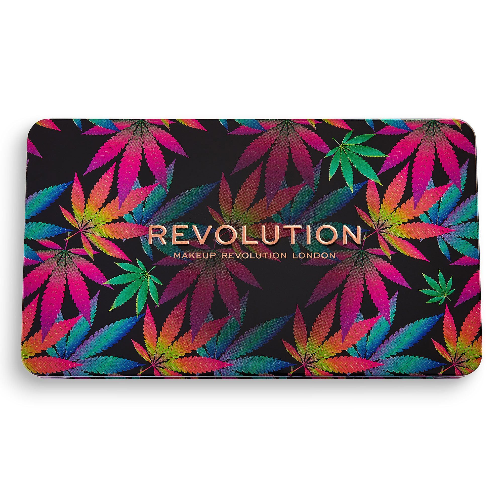 Forever Flawless Chilled with cannabis sativa Eyeshadow Palette - Makeup Revolution.