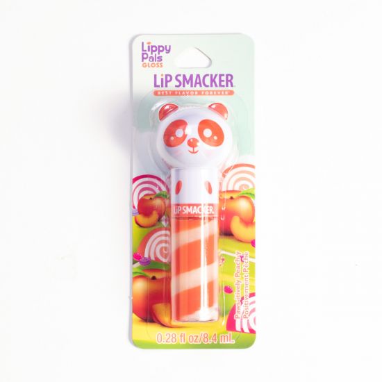 Lippy Pal Swirl Lip Gloss - Panda - Paws-itively Peachy