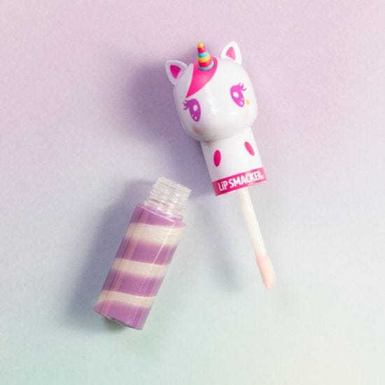 Lippy Pal Swirl Lip Gloss - Unicorn Frosting